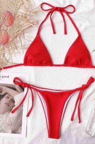 Angelsin Bağlamalı Bikini Altı Kırmızı - Thumbnail