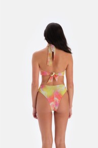 Eros Kadın Turuncu Straplez Bikini Takım 3046 - Thumbnail