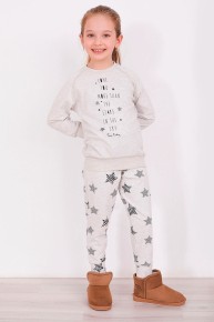 Pierre Cardin Kız Çocuk Uzun Kol Pijama Takım 8404 C - Thumbnail