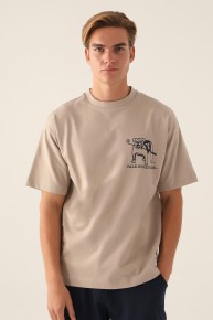 Yale Erkek Kısa Kol 0 Yaka T-shirt 1745 - Thumbnail